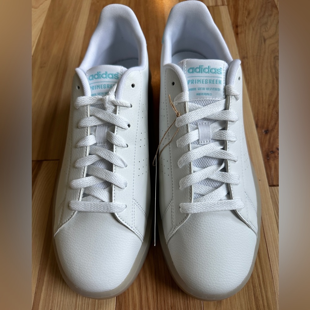 Women’s Adidas Advantage Tennis Shoes, size 11, brand new with tags